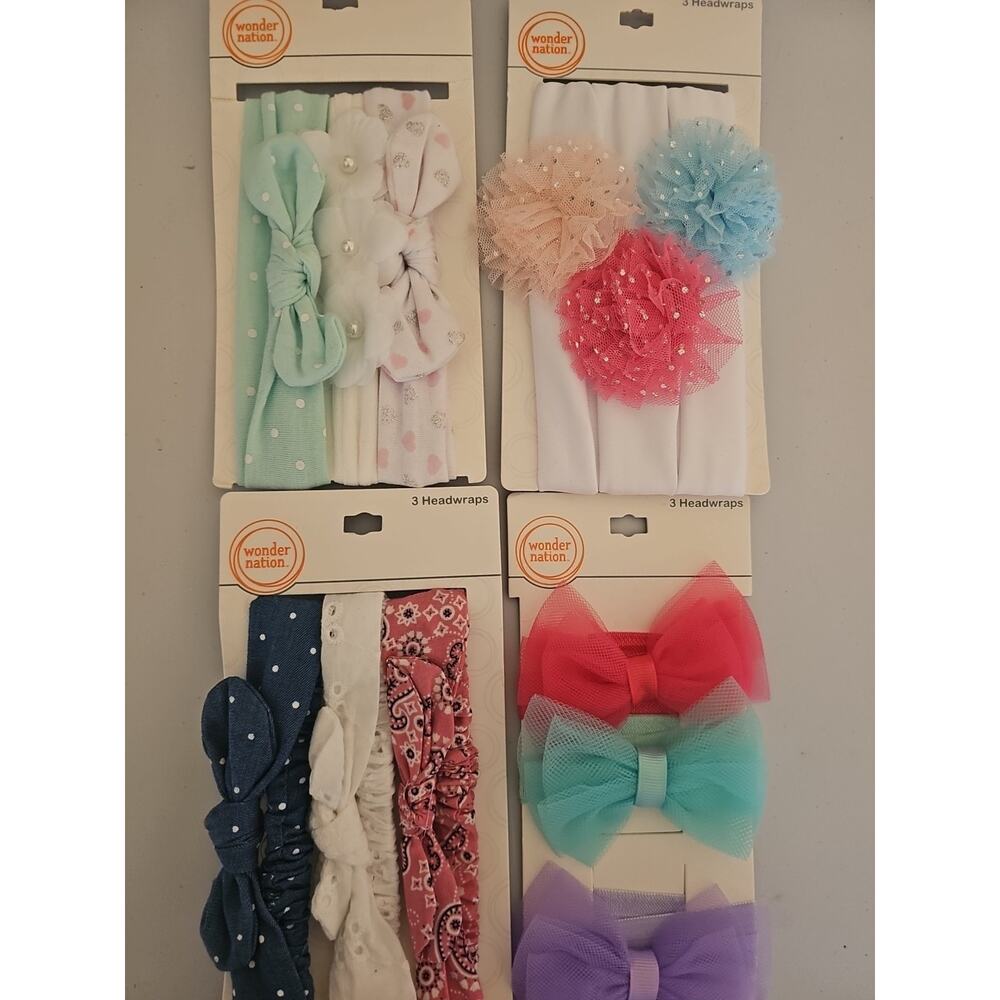Lot Of New Headwraps multicolor Girl's 3+ - Picture 4 of 4